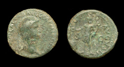 NERO, As, Genius of the Romans reverse!